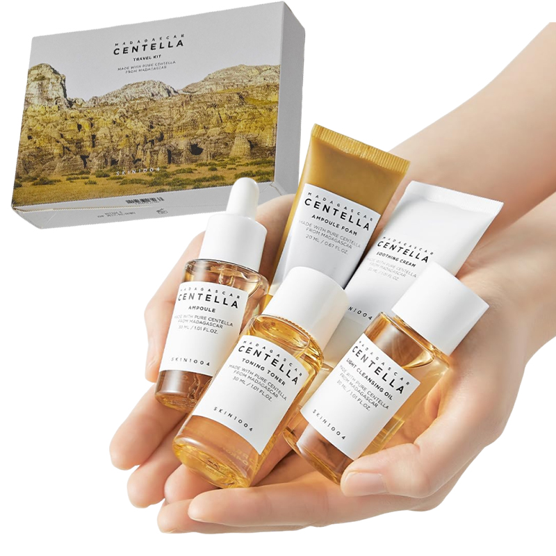 Luxury Skincare Kit - Centella Travel Travel Kit Toner Ampul