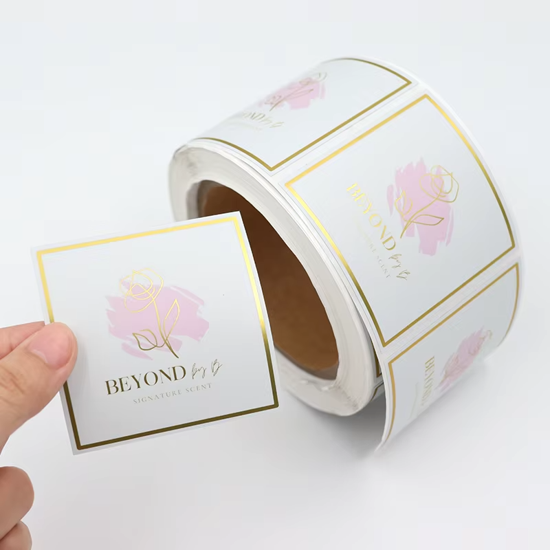 Luxury Skincare Jars - Label Kosmetik Mewah Kustom｜Stiker BOPP Foil