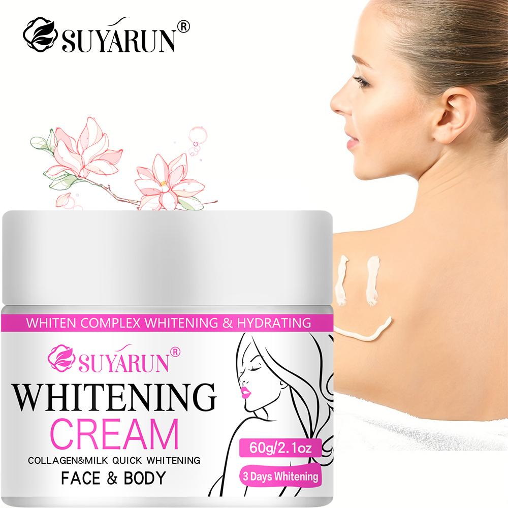 Luxury Skincare Gift Box - SUYARUN Krim Pencerah Hadiah Natal-Pelembab Pemutih
