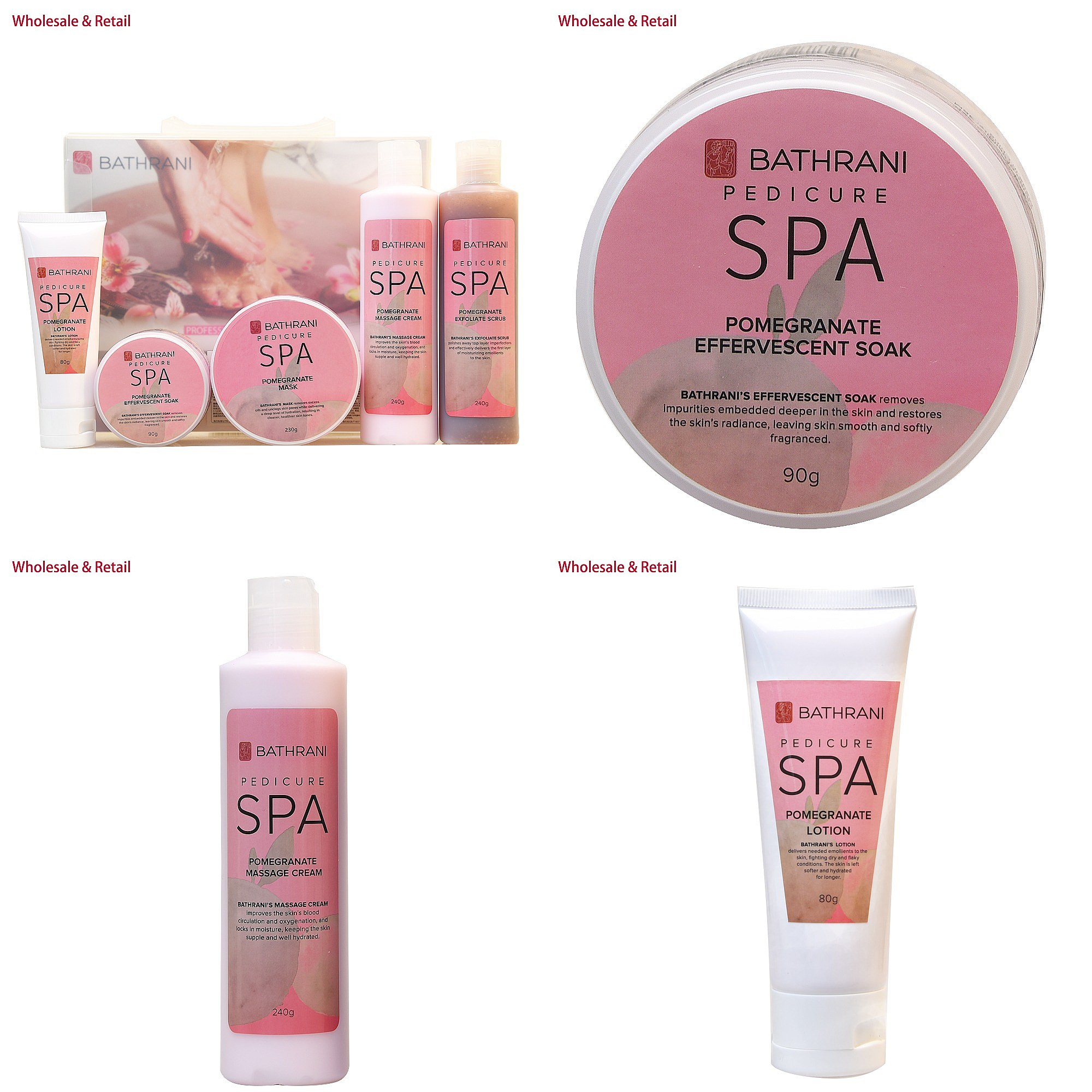 Luxury Skincare Kit - Perlengkapan Pedikur Spa 5 Langkah Sistem