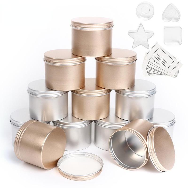 Luxury Skincare Jars - 5 Buah Stoples Lilin Mewah dengan