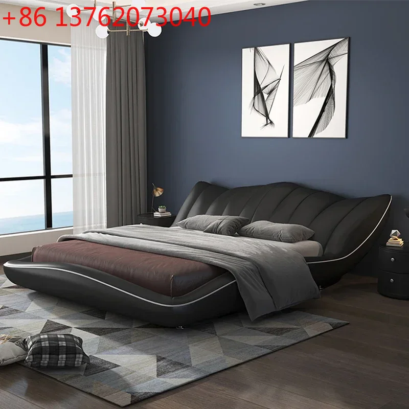 Luxury Skincare Design - Tempat Tidur Double Desain Sun Black