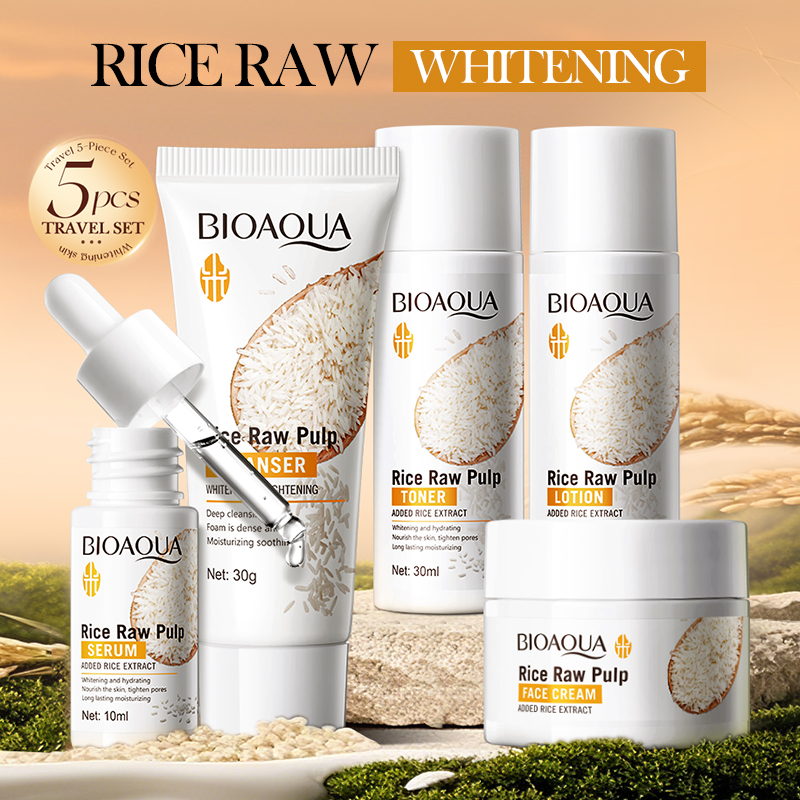 Luxury Skincare Kit - Set Perawatan Kulit Rice Puree &