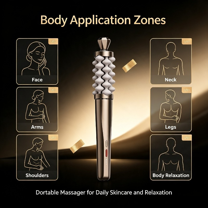 Tongkat Pijat Wajah dan Leher  - Luxury Skincare Devices ulasan dan harga