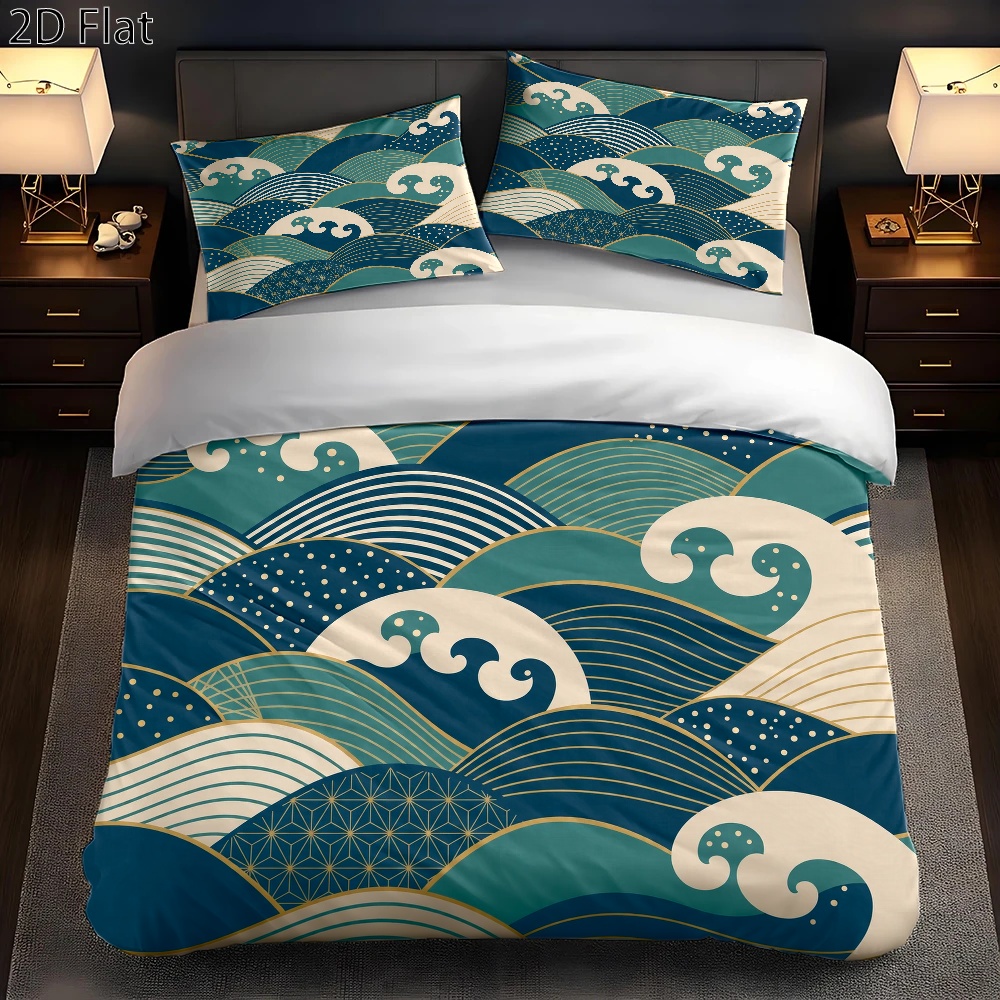 Set Sarung Selimut Motif Gelom - Luxury Skincare Design ulasan dan harga