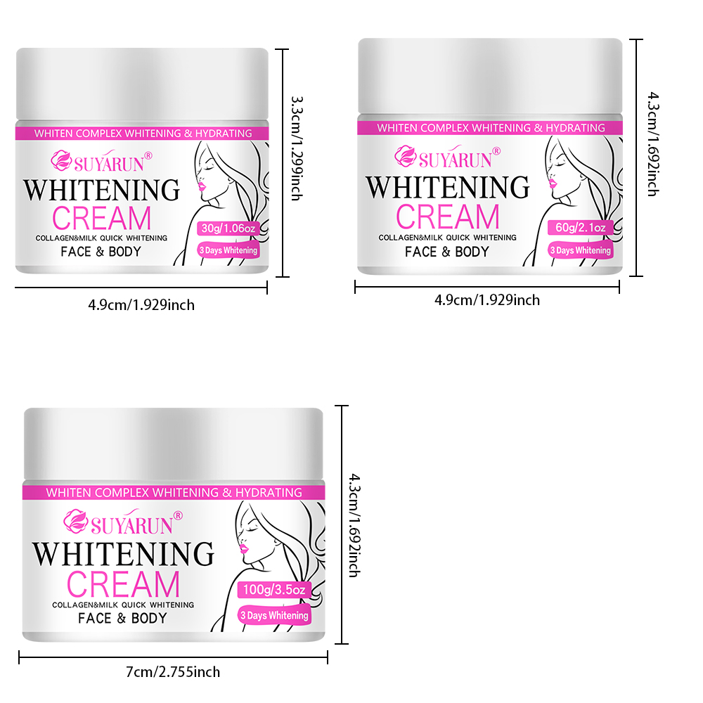 SUYARUN Krim Pencerah Hadiah N - Luxury Skincare Gift Box ulasan dan harga