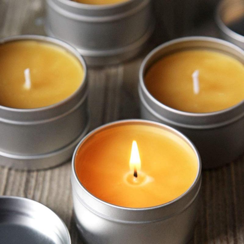 5 Buah Stoples Lilin Mewah den - Luxury Skincare Jars ulasan dan harga