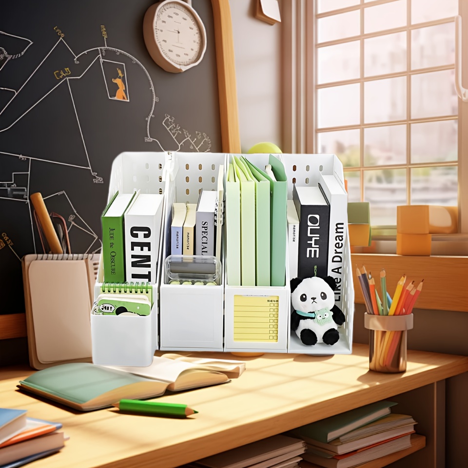 Set Organizer Meja 4 pcs: Kota - Luxury Skincare Design ulasan dan harga