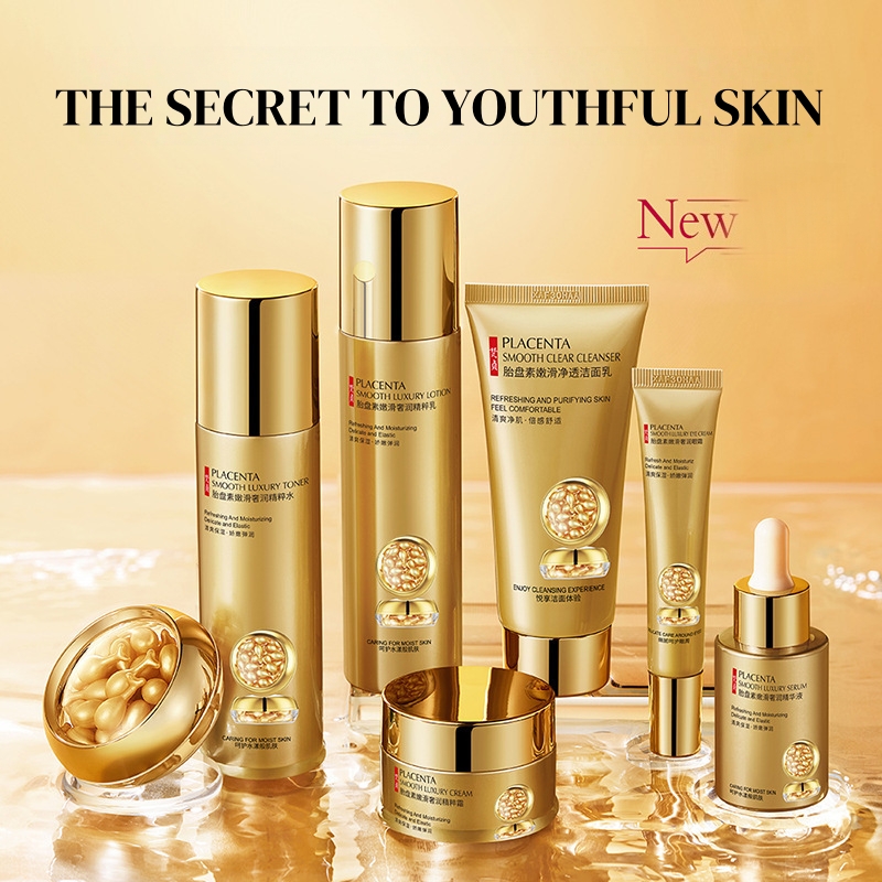Set Perawatan Kulit Plasenta T - Luxury Skincare Kit ulasan dan harga