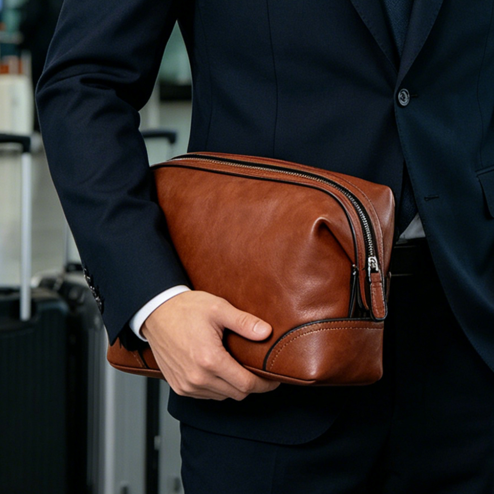 Tas Penyimpanan Kosmetik Kamar - Luxury Skincare For Men ulasan dan harga