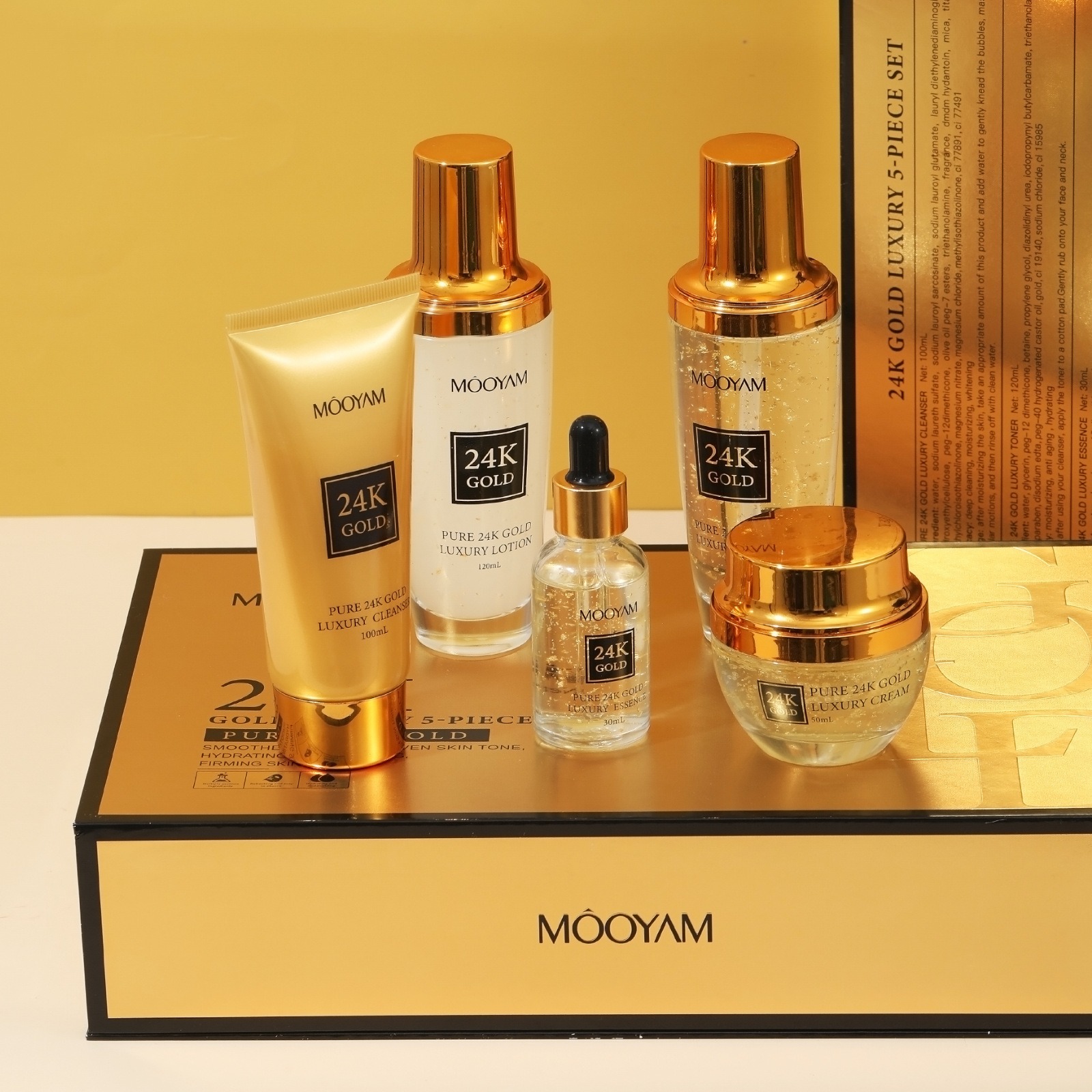 Perawatan Kulit 24K Gold LUXUR - Luxury Skincare Line ulasan dan harga