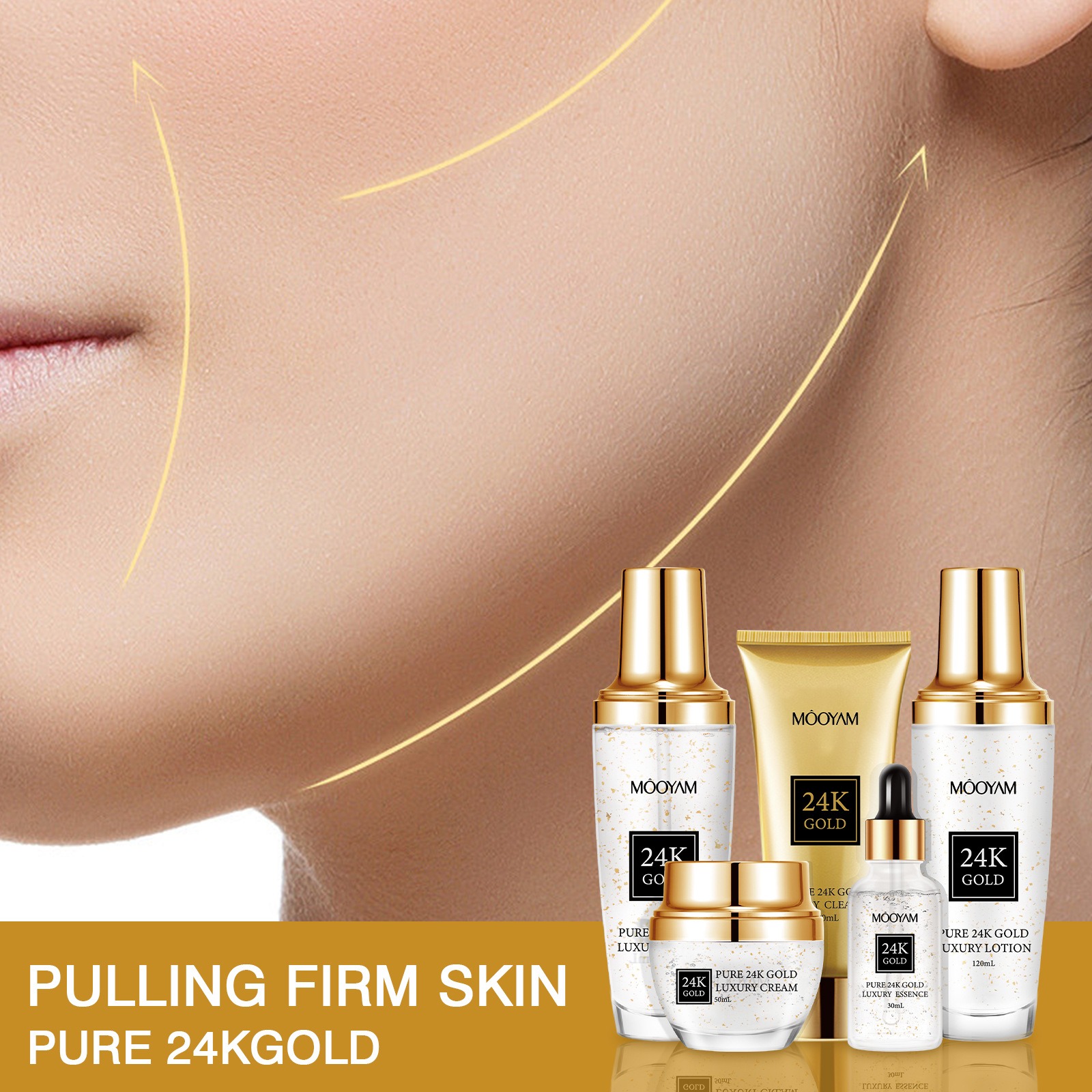 Perawatan Kulit 24K Gold LUXUR - Luxury Skincare Line ulasan dan harga
