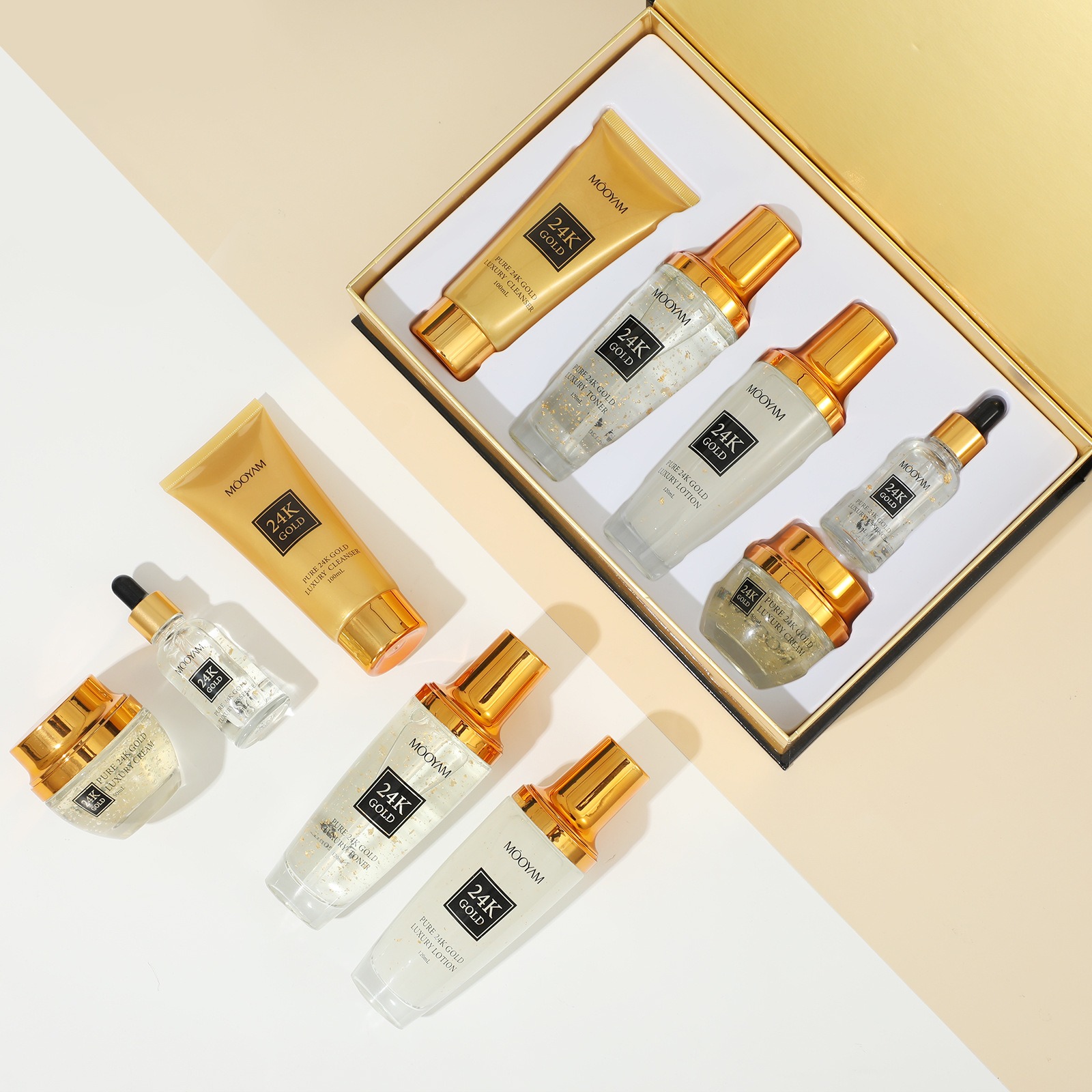 Perawatan Kulit 24K Gold LUXUR - Luxury Skincare Line ulasan dan harga