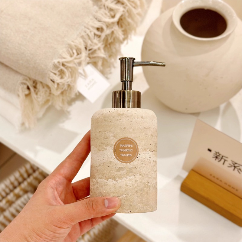 Dispenser Lotion Batu Alam, Bo - Luxury Skincare Jars ulasan dan harga