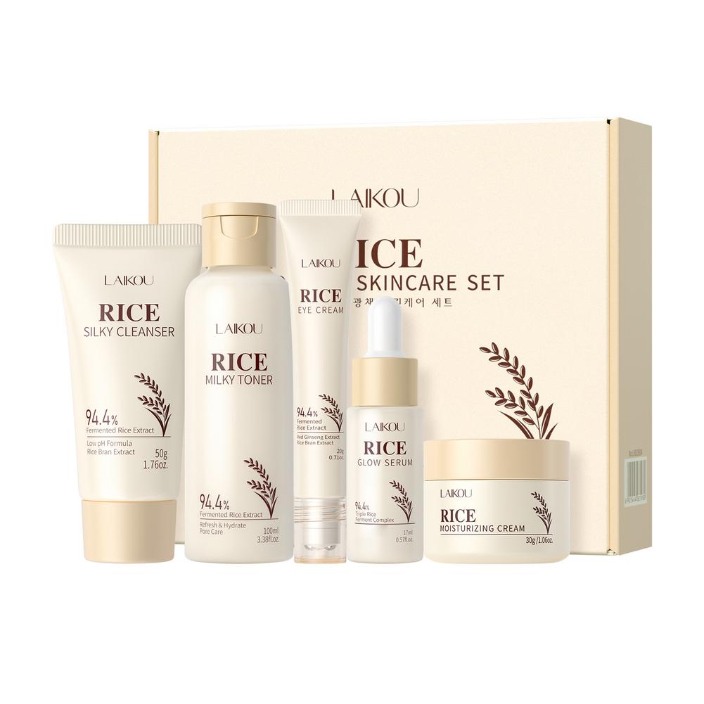 Set Perawatan Kulit Beras untu - Luxury Skincare Kit ulasan dan harga