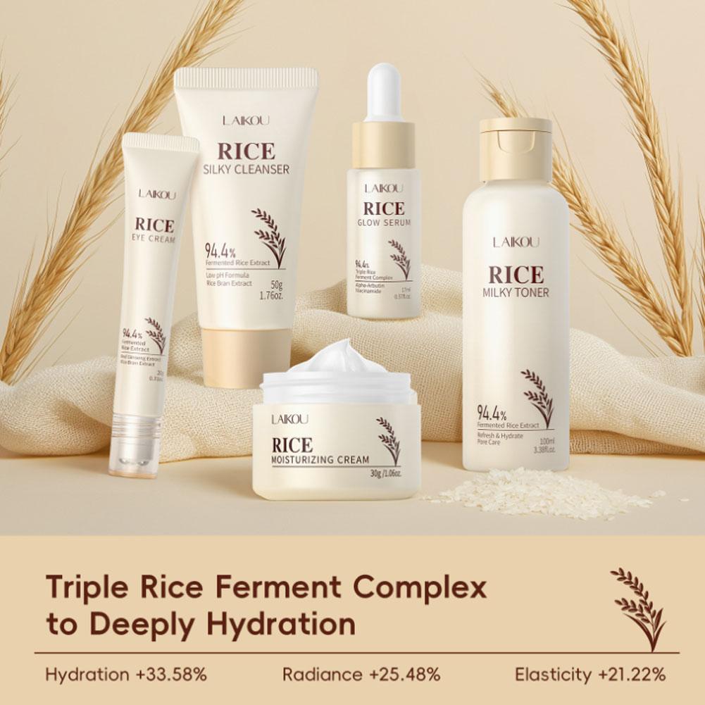 Set Perawatan Kulit Beras untu - Luxury Skincare Kit ulasan dan harga