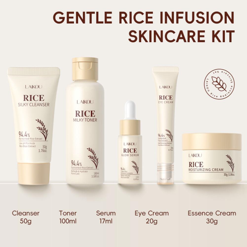 Set Perawatan Kulit Beras untu - Luxury Skincare Kit ulasan dan harga