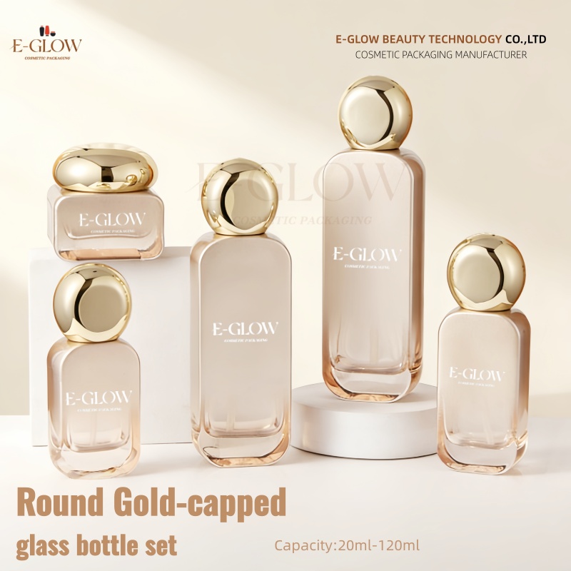 【Logo Custom】1 Buah Set Botol  - Luxury Skincare Jars ulasan dan harga