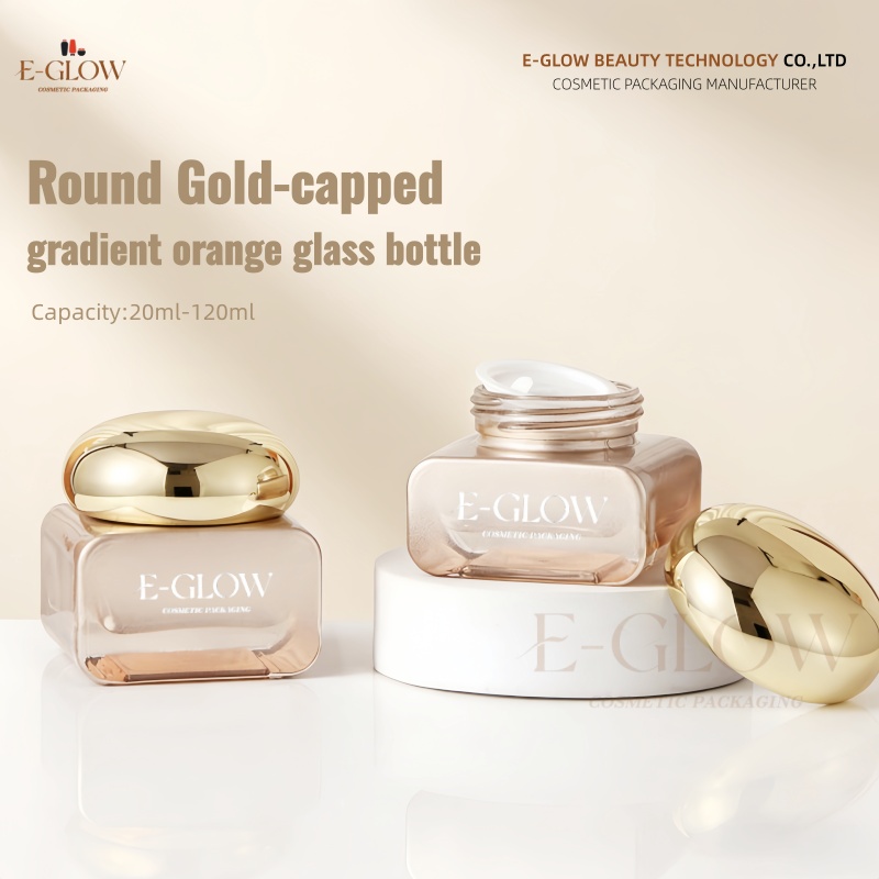 【Logo Custom】1 Buah Set Botol  - Luxury Skincare Jars ulasan dan harga
